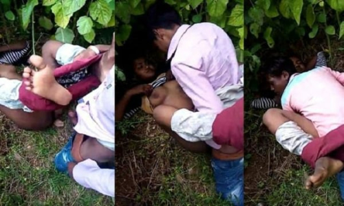 Indian Young Couple Jungel Me Chudai Video