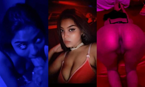 Sexy Babe Giving BJ Fucking Cum on Ass