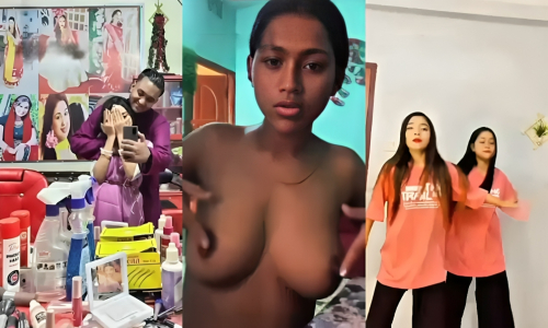 Cute Tiktoker Girl Showing