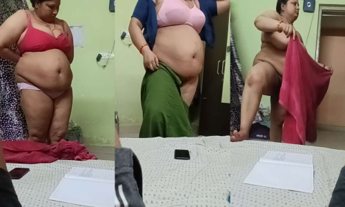 Bigboob Mom Changing Front Of Her Son