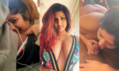 Kinky Indian Babe Sucking Boyfriend Dick in Public Bus Deep Mouth