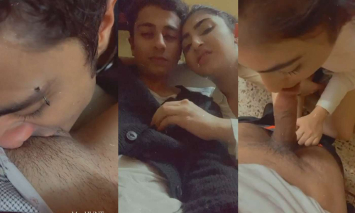 Sexy Indian College Girl Sucking Boyfriend Dick in College Toilet Pussy Licking Hindi Talking