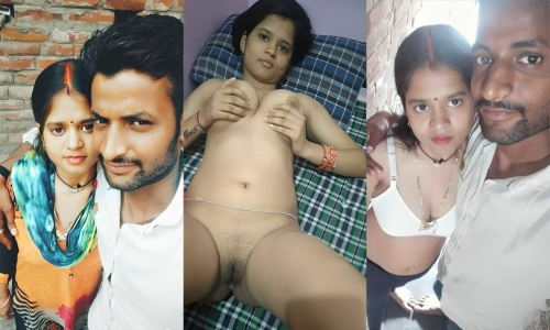 Beautiful Newly Married Village Desi Wife Full NUD