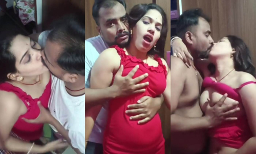 Horny Indian Desi Girlfriend Kissing and Fucking Hard by Her Boyfriend