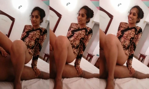 Shy Girl Riding On Boyfriend Dick