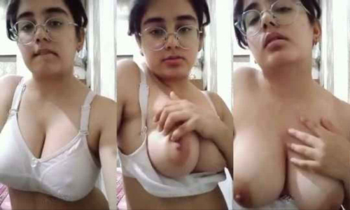 White Bra Sexy Chubby Big Boobs Girl Showing Nude Masalaseen Big Boobs