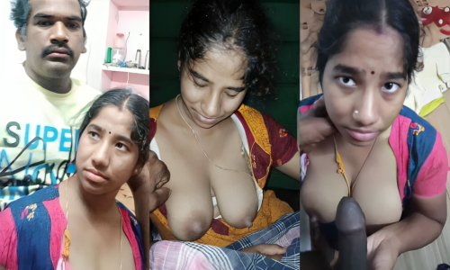 Homely Tamil Wife Giving Blowjob