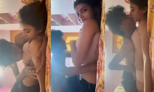Most Viral Social Media Trending Lover Kissing Boobs Sucking