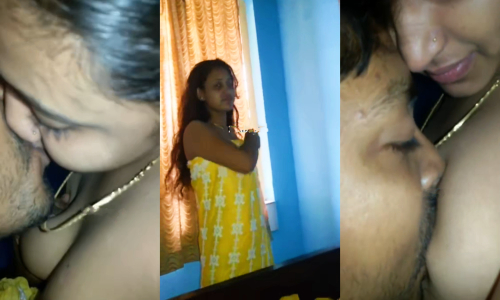 Shy Girl Enjoying With Boyfriend Talking